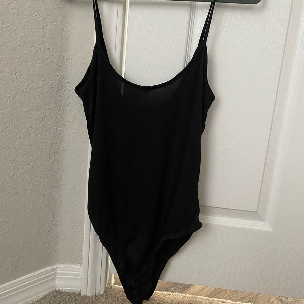 Nasty Gal Black Bodysuit
